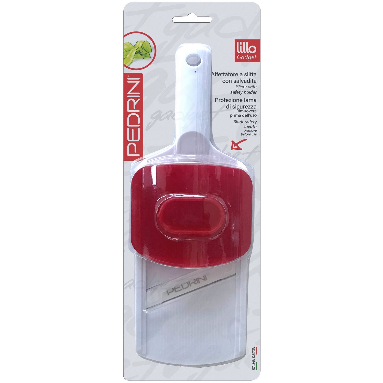 PEDRINI - Affettatrice a mandolina in ceramica Lillo Gadget